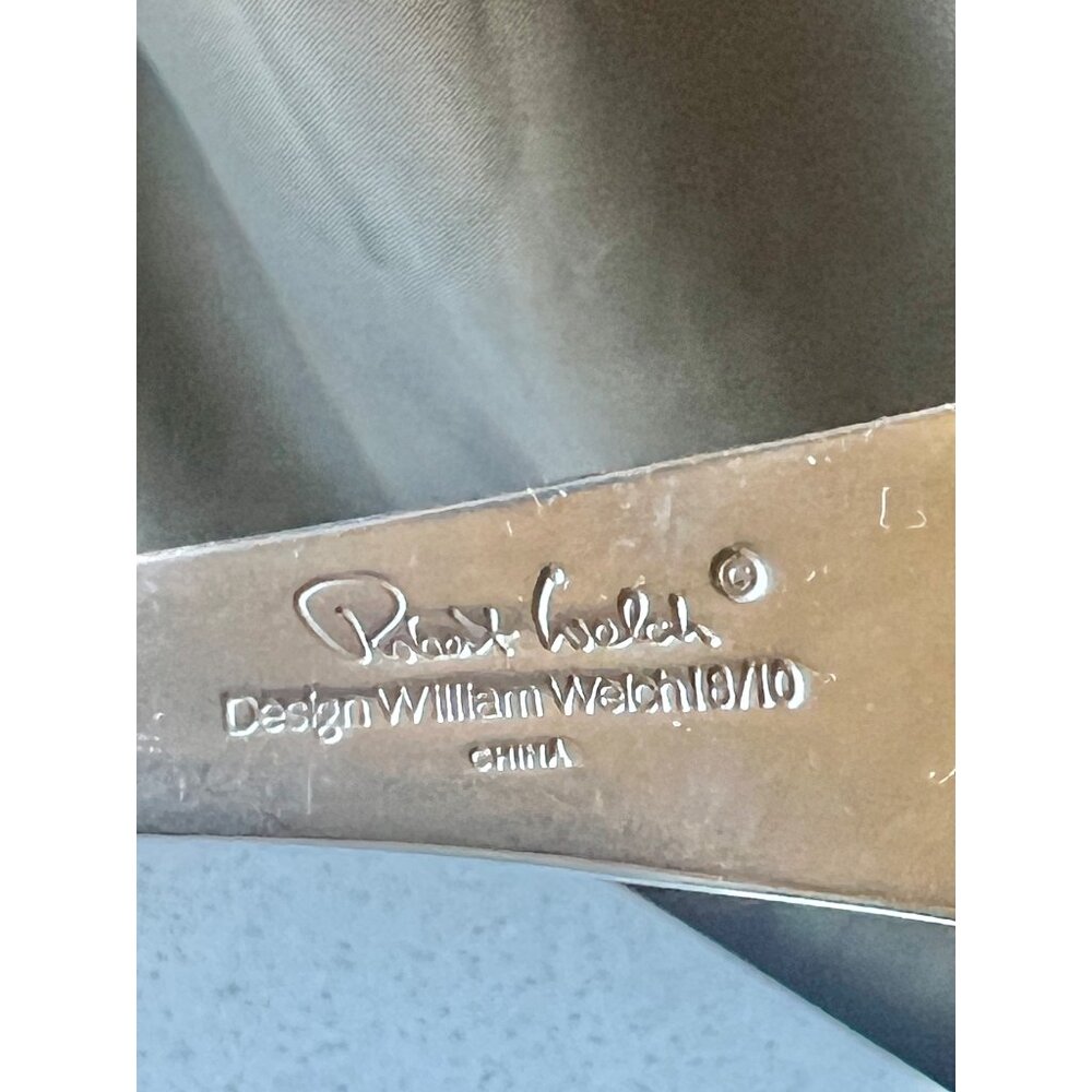 Robert Welch 18/10 Stainless Steel Fork & Spoon Designed By William Welch - Picture 4 of 4